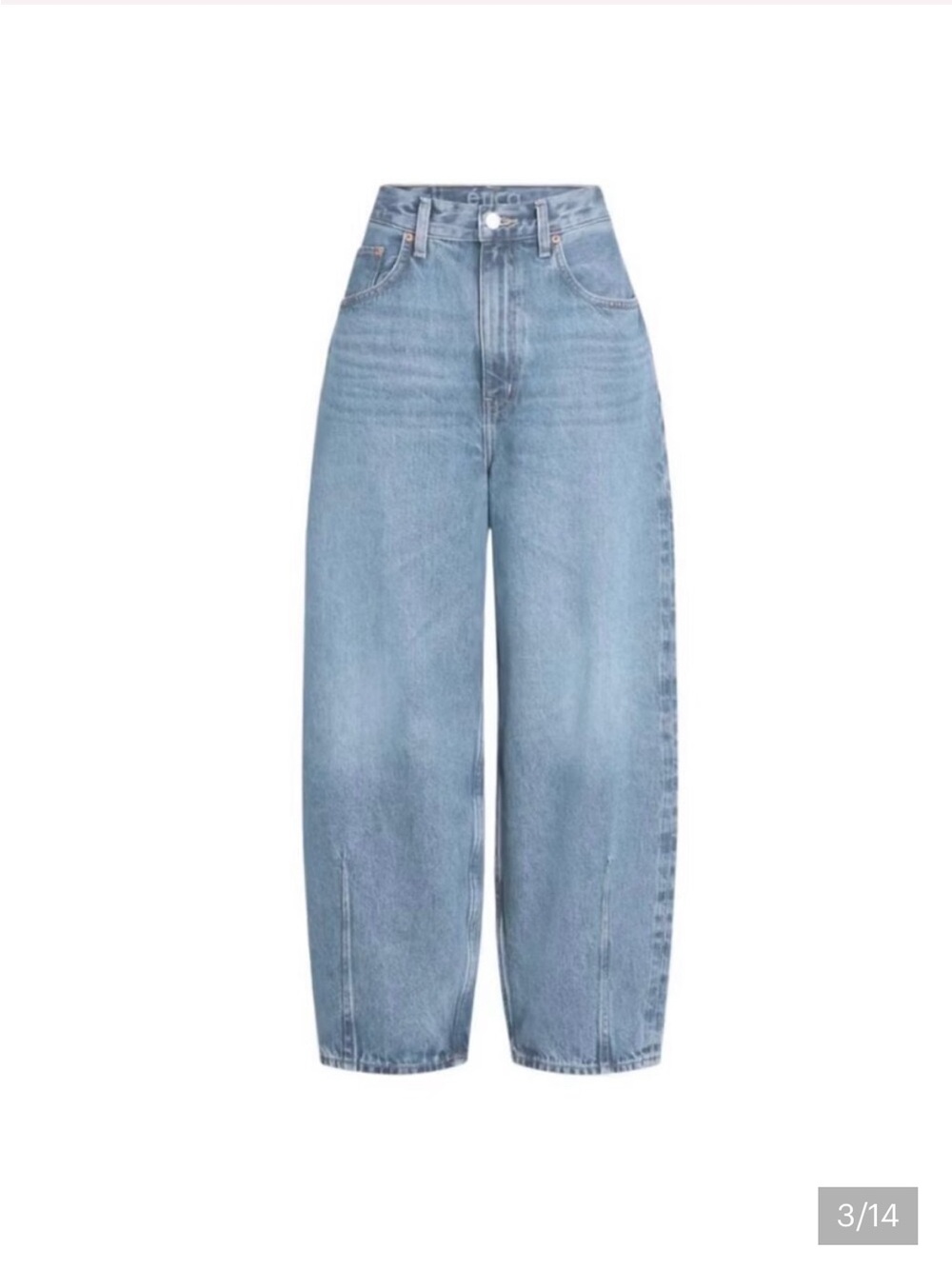 Etica Light Wash High-Rise Boyfriend Jeans - Picture 3 of 4
